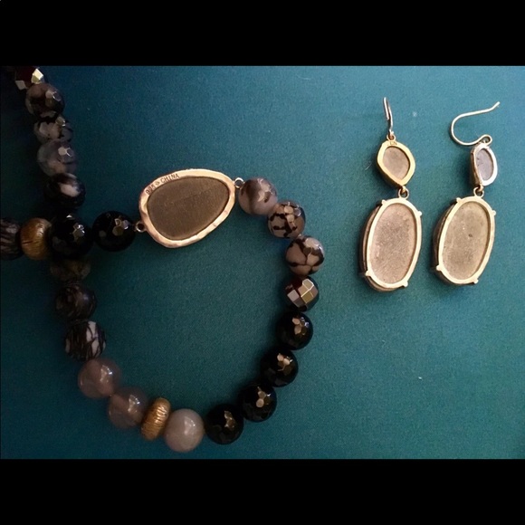 Silpada “Ode To Geode” bracelet and earring set - Picture 4 of 8